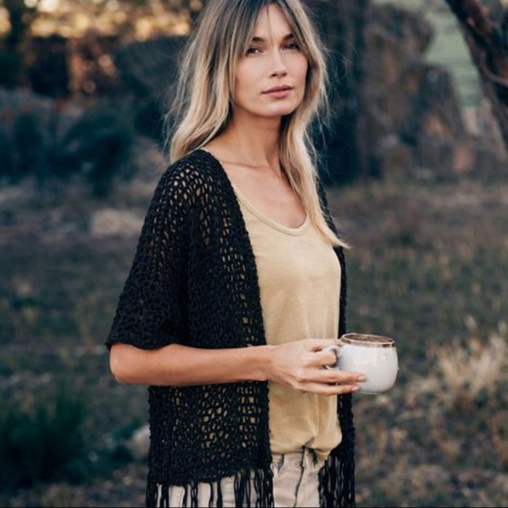 New POL Crochet Cardigan